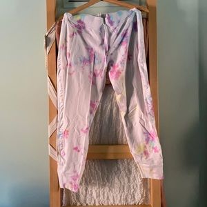 Lululemon sweatpants tie dye